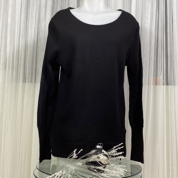 Badgley Mischka 100% merino wool sweater - Picture 1 of 12